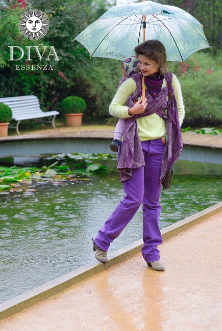Слинг-шарф Diva Essenza, Viola Linen