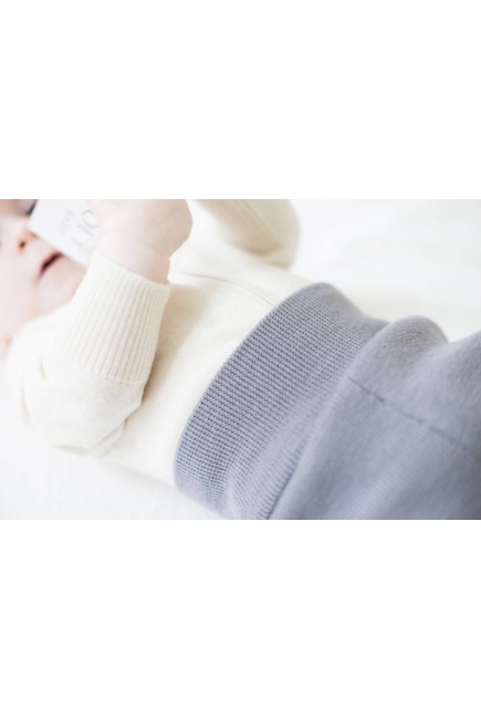 KoCoi Штаны детские из шерсти мериноса, графит