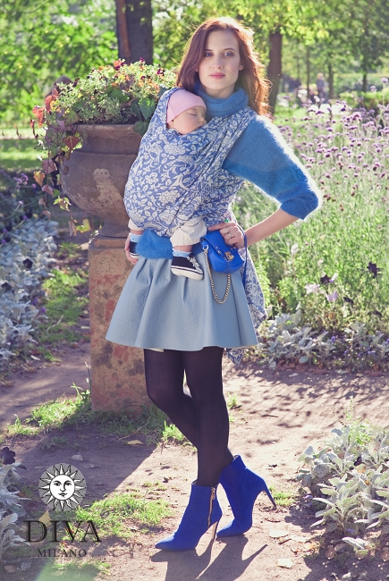 Слинг-шарф Diva Milano, Rose Azzurro