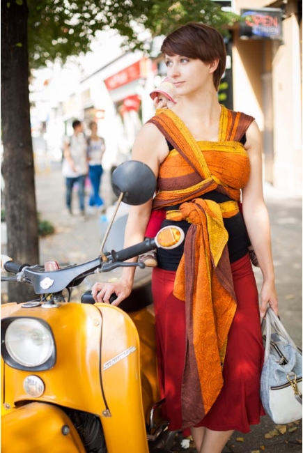 Слинг-шарф Ellevill Paisley Sunburn