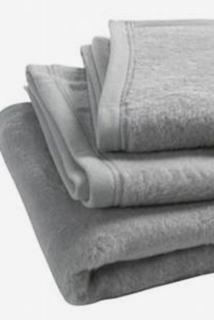 плед для новорожденных, цвет "светло-серый"