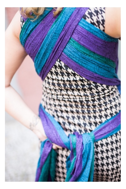 Слинг-шарф Ellevill Paisley Templar