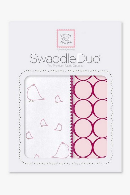 Набор пеленок SwaddleDesigns Swaddle Duo PK Big Chickies
