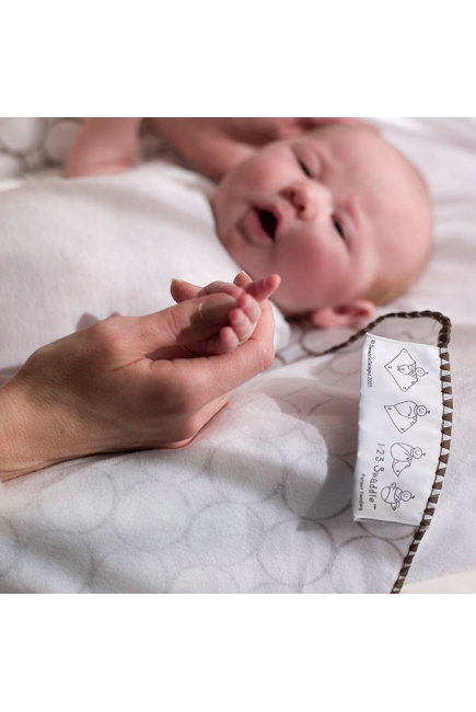 Набор пеленок SwaddleDesigns Swaddle Duo KW Dot/Mod Circle