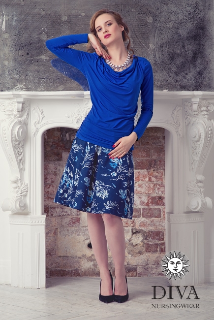 Топ для кормящих и беременных Diva Nursingwear Bella, цвет Azzurro