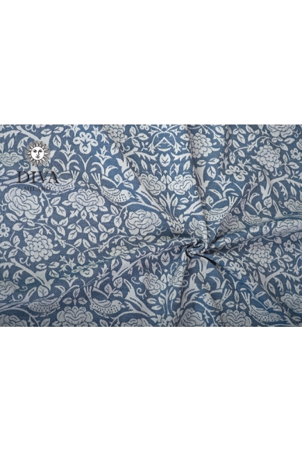 Слинг-шарф Diva Milano, Rose Eclipse со льном и шелком