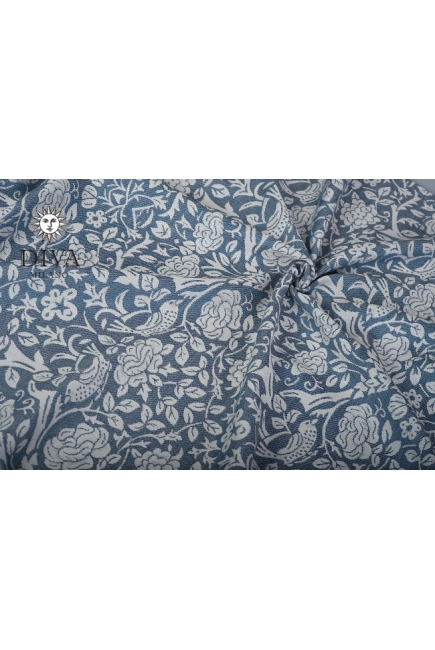 Слинг-шарф Diva Milano, Rose Eclipse со льном и шелком