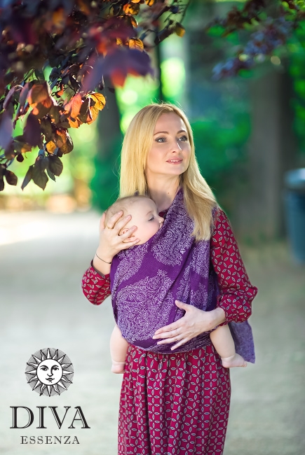 Слинг-шарф Diva Essenza, Viola Linen