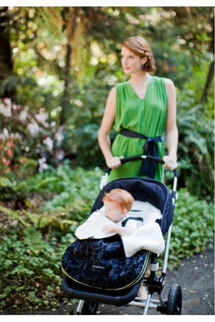 Конверт в коляску Petunia Stroll: Black Currant
