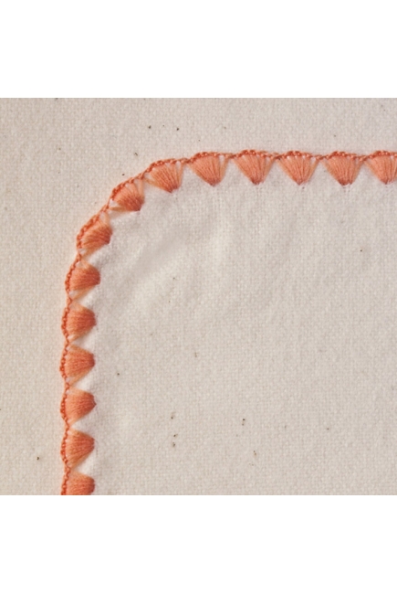 Фланелевая пеленка Organic Orange Edge