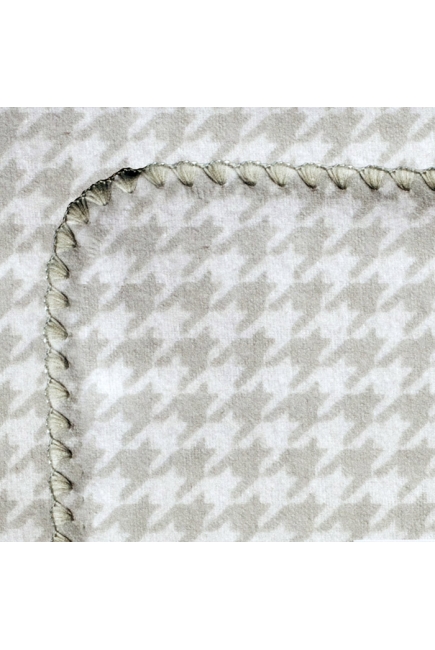 Фланелевая пеленка для новорожденного SwaddleDesigns Sterling PuppyTooth