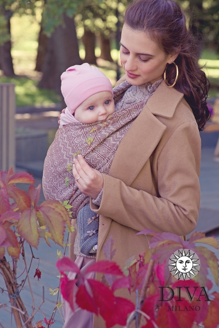 Слинг-шарф Diva Milano c коноплей, Etna Canella