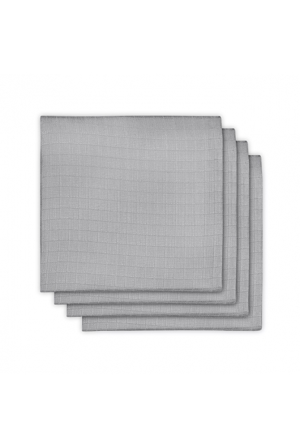 Комплект бамбуковых пеленок для новорожденных Jollein, grey