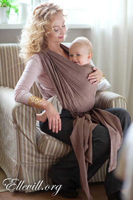 Слинг-шарф Ellevill Paisley Cream