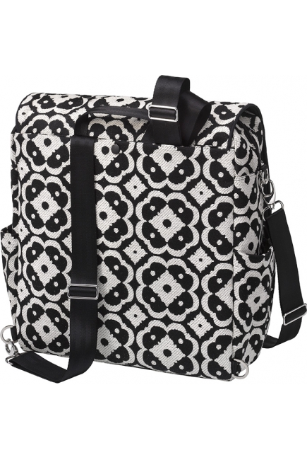 Сумка для коляски Petunia Boxy Backpack: Licorice Blossom