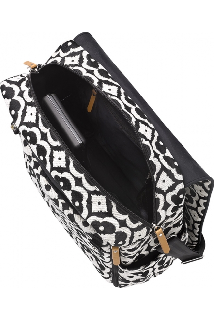 Сумка для коляски Petunia Boxy Backpack: Licorice Blossom