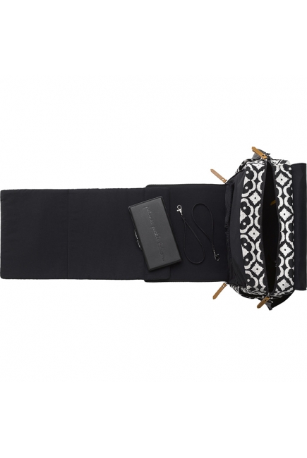 Сумка для коляски Petunia Boxy Backpack: Licorice Blossom