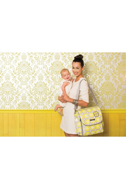 Сумка для мамы Petunia Boxy Backpack: Afternoon in Arezzo