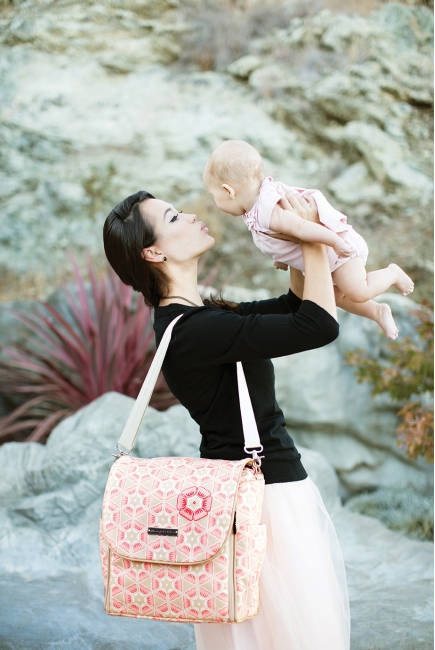 Сумка для мамы Petunia Boxy Backpack: Blooming in Brixham