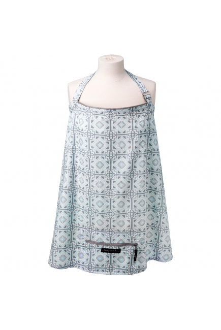 Накидка для кормления Petunia Haven: Sleepy Seychelles