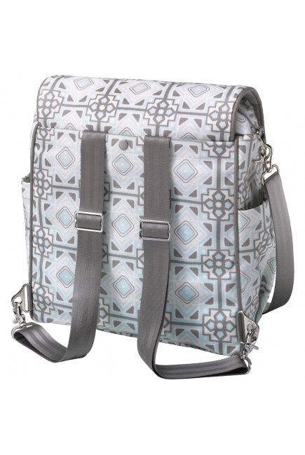 Сумка для мамы Petunia Boxy Backpack: Sleepy Seychelles