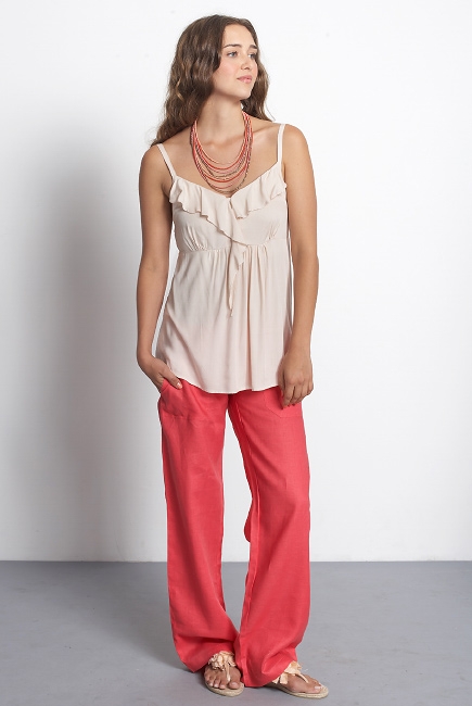 Топ Mothers en Vogue "Frills & Grace", кремовый