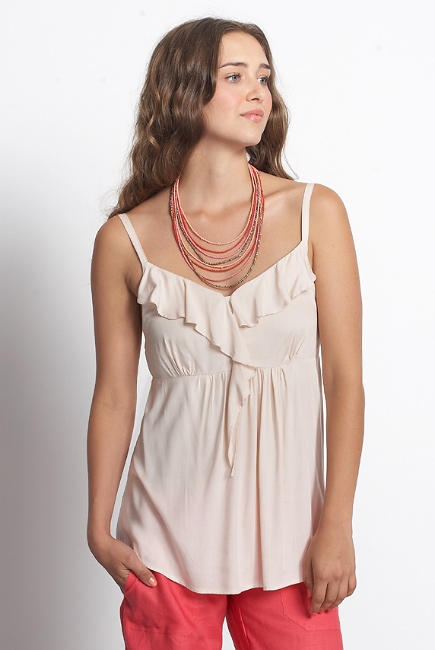 Топ Mothers en Vogue "Frills & Grace", кремовый