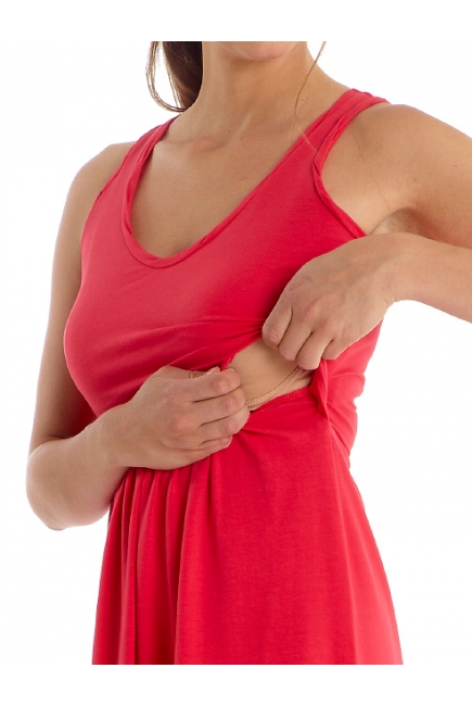 Платье для кормления Mothers en Vogue Must Have V-Neck Maxi, зеленый (Mirtle Green)