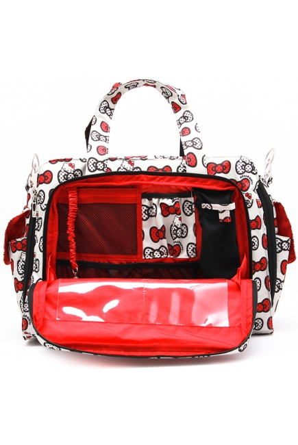 Дорожная сумка или сумка для двойни Ju-Ju-Be Be Prepared Hello Kitty Peek a Bow