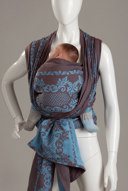 Слинг с кольцами Diva Milano c коноплей, Barocco Siciliano Libellula