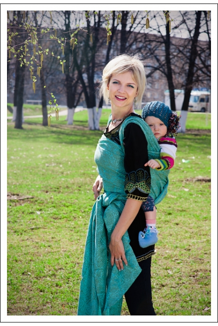 Слинг-шарф Ellevill Paisley Linen Linger