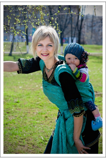 Слинг-шарф Ellevill Paisley Linen Linger