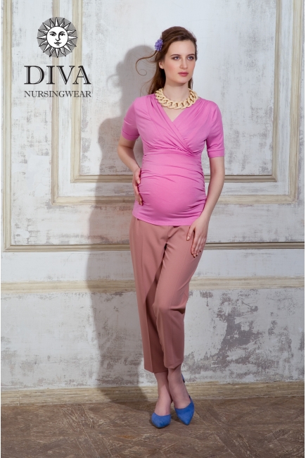 Топ для кормящих и беременных Diva Nursingwear Lucia, цвет Rose