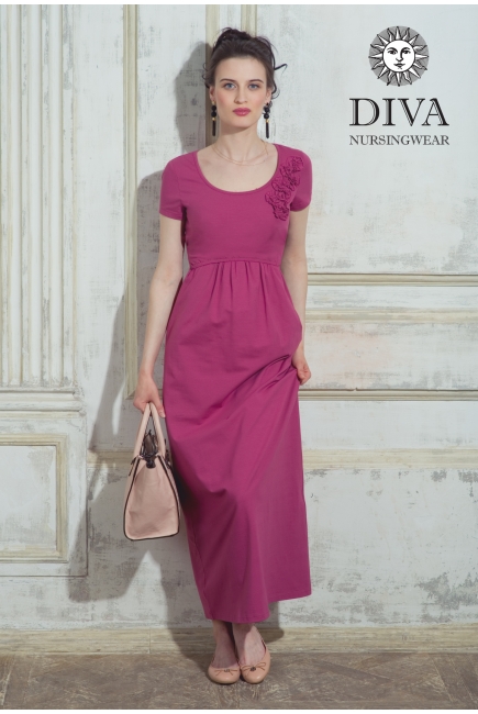 Платье для кормящих и беременных Diva Nursingwear Dalia, цвет Sorbetto