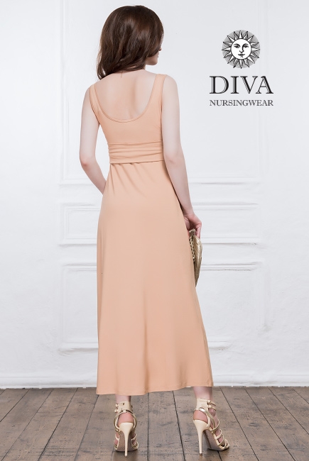 Сарафан для кормящих и беременных Diva Nursingwear Alba Maxi, Limone