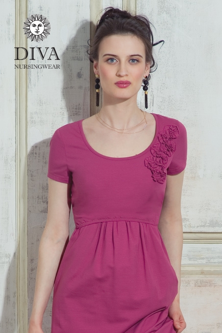 Платье для кормящих и беременных Diva Nursingwear Dalia, цвет Sorbetto