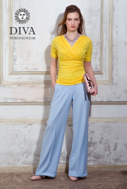 Топ для кормящих и беременных Diva Nursingwear Lucia, цвет Limone