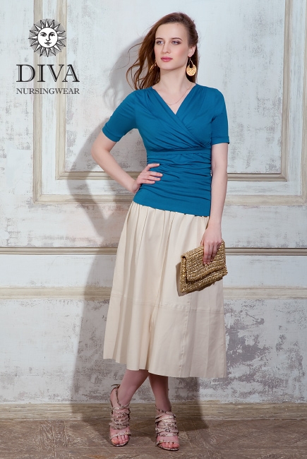 Топ для кормящих и беременных Diva Nursingwear Lucia, цвет Notte