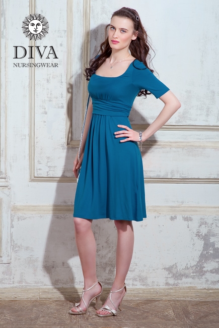 Платье для кормящих и беременных Diva Nursingwear Stella, Notte