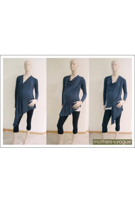 Кардиган для кормления Sangha Knitted, бежевый (Heather Khaki)