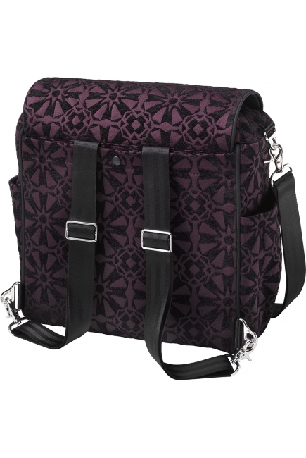 Сумка для коляски Petunia Boxy Backpack: Evening Plum
