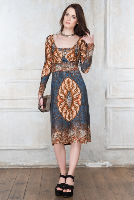 Платье для кормящих и беременных Diva Nursingwear Alba дл.рукав, цвет Berry