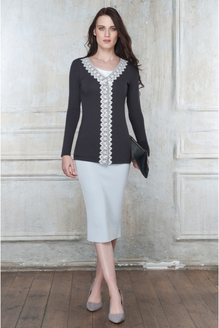 Кардиган для кормящих и беременных Diva Nursingwear Enrica, цвет Grafite