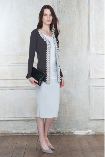 Кардиган для кормящих и беременных Diva Nursingwear Enrica, цвет Grafite