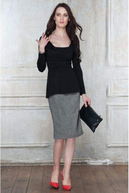 Топ для кормящих и беременных Diva Nursingwear Alba, цвет Nero