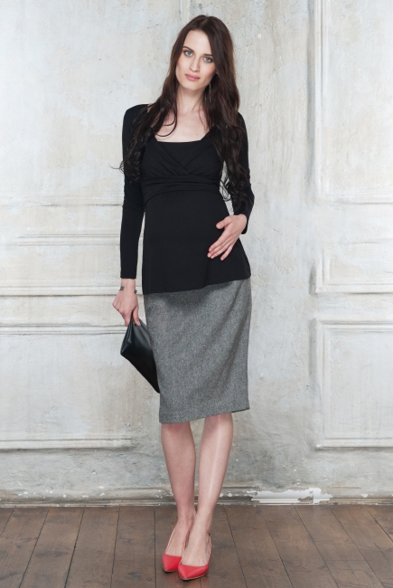 Топ для кормящих и беременных Diva Nursingwear Alba, цвет Nero