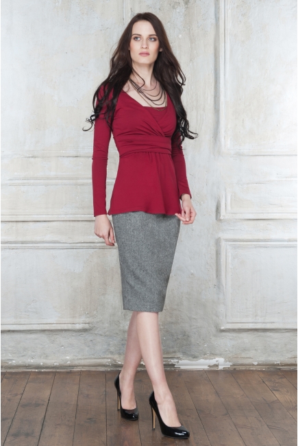 Топ для кормящих и беременных Diva Nursingwear Alba, цвет Berry