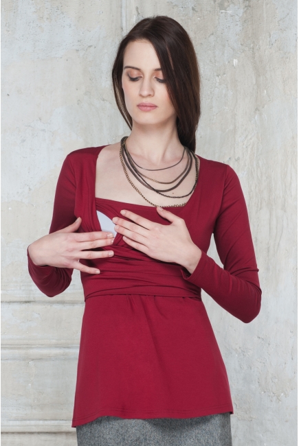 Топ для кормящих и беременных Diva Nursingwear Alba, цвет Berry