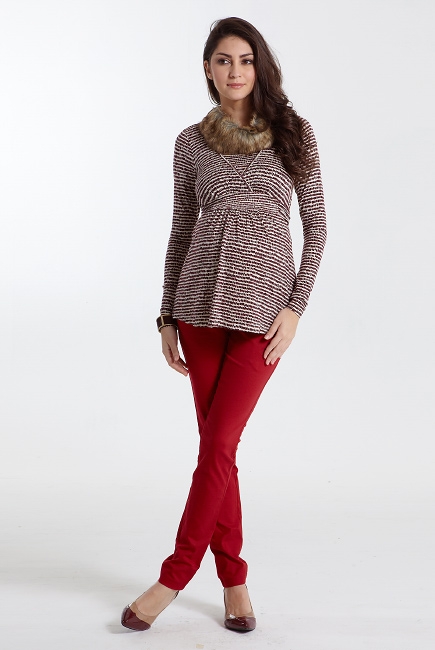 Топ Mothers en Vogue Bonita, принт Paleo