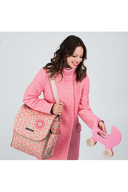 Сумка для мамы Petunia Boxy Backpack: Blooming in Brixham